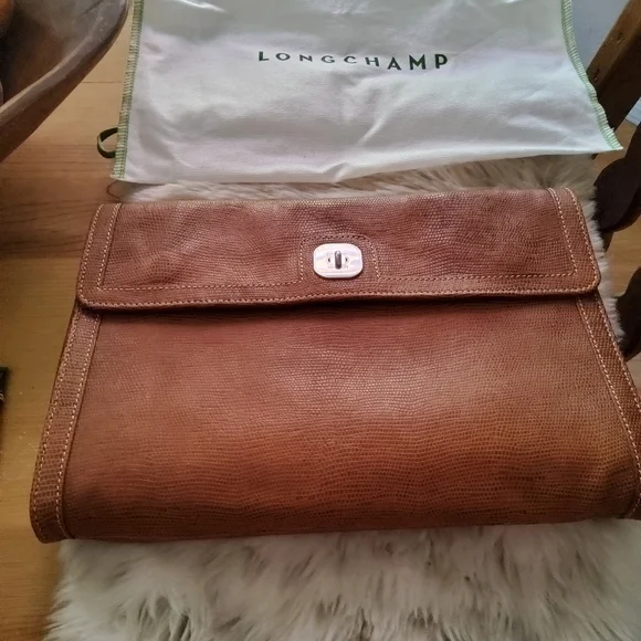 Authentic Longchamp Gatsby Clutch Beyond EUC - Picture 2 of 14